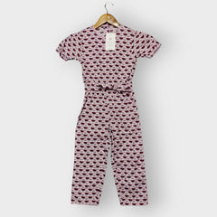 Pale Pink Shuttle Dreams Jumpsuit Set
