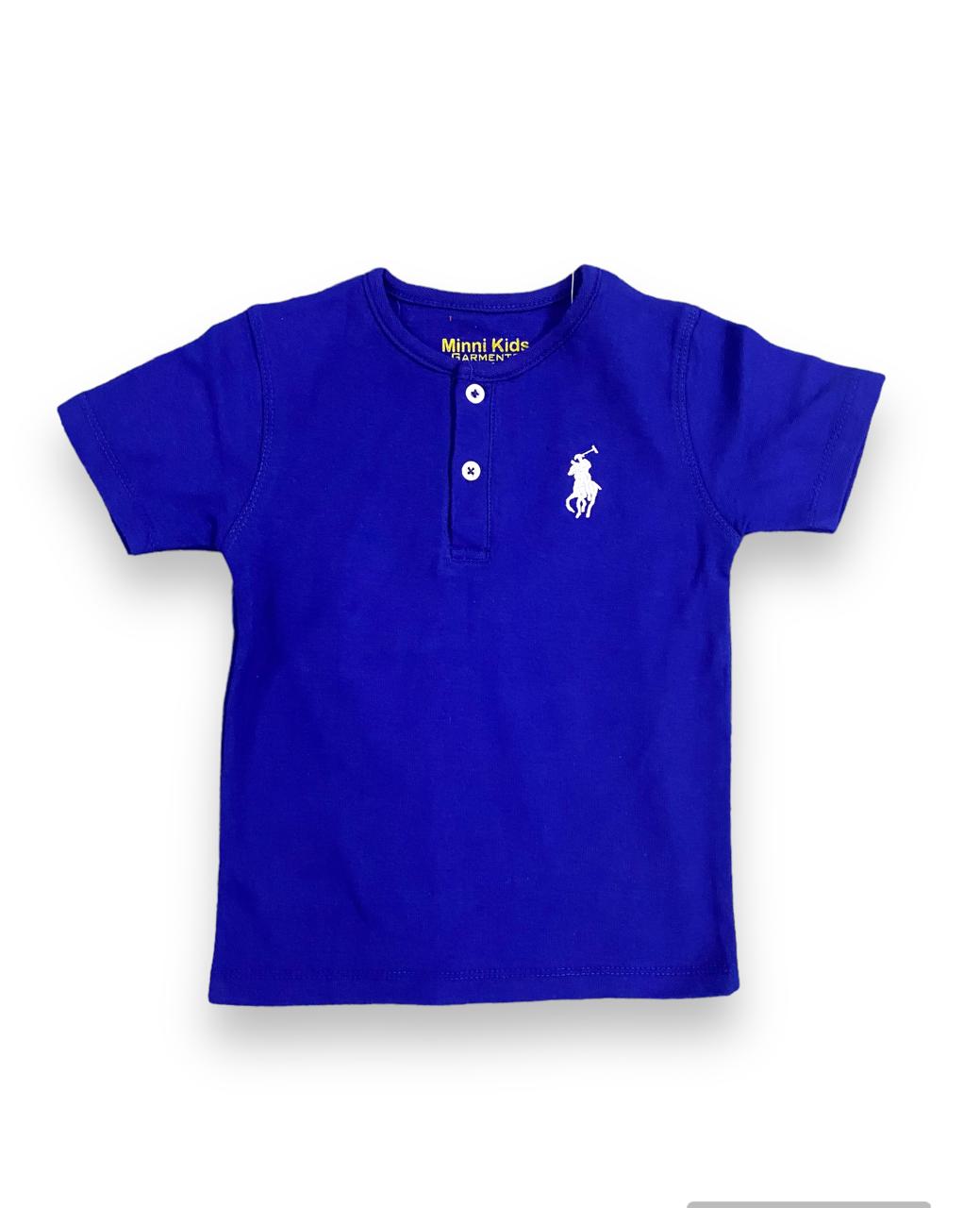 Sharp Blue Polo Shirt