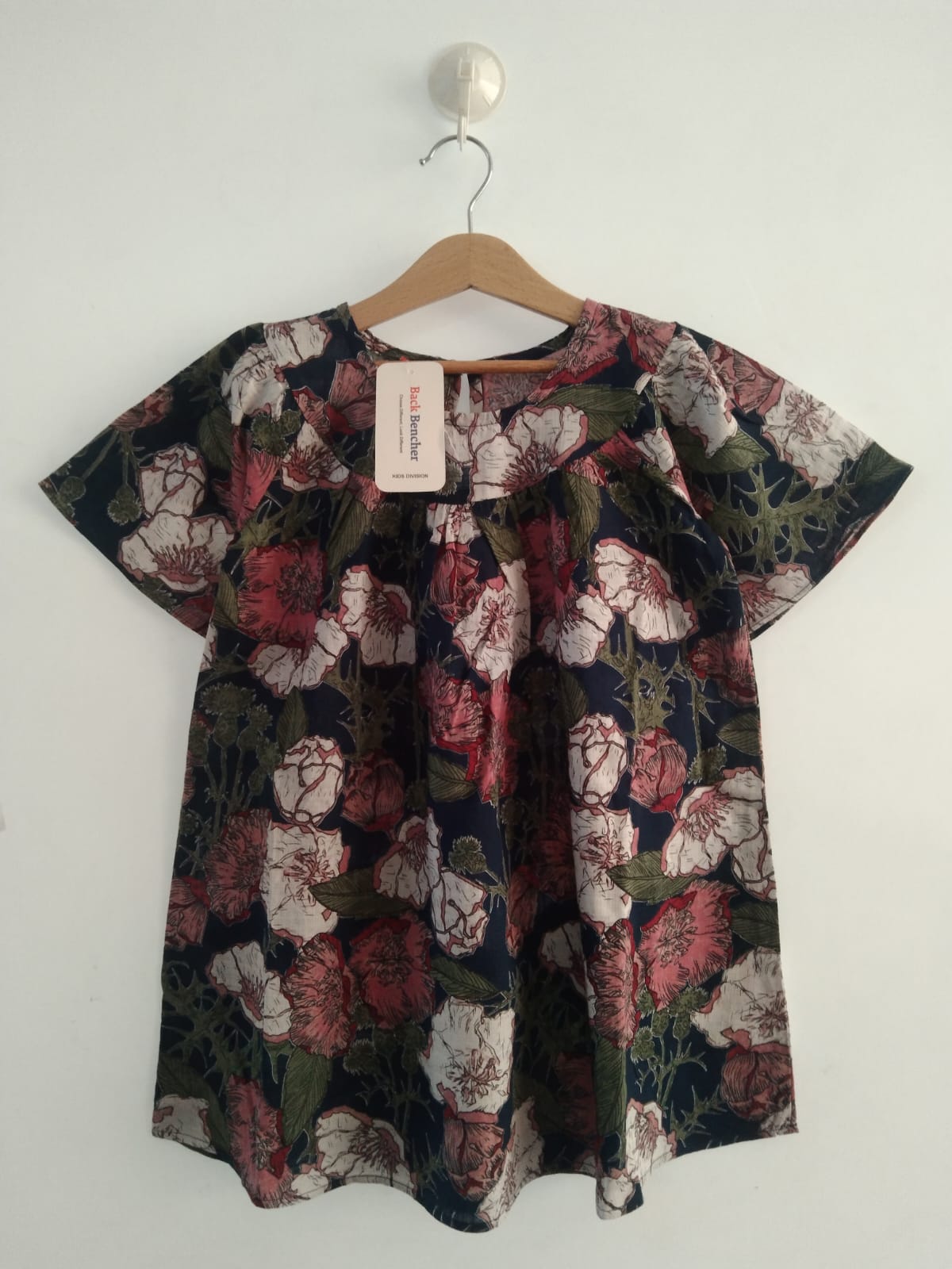 Trendy Girls Half Sleeves Tops